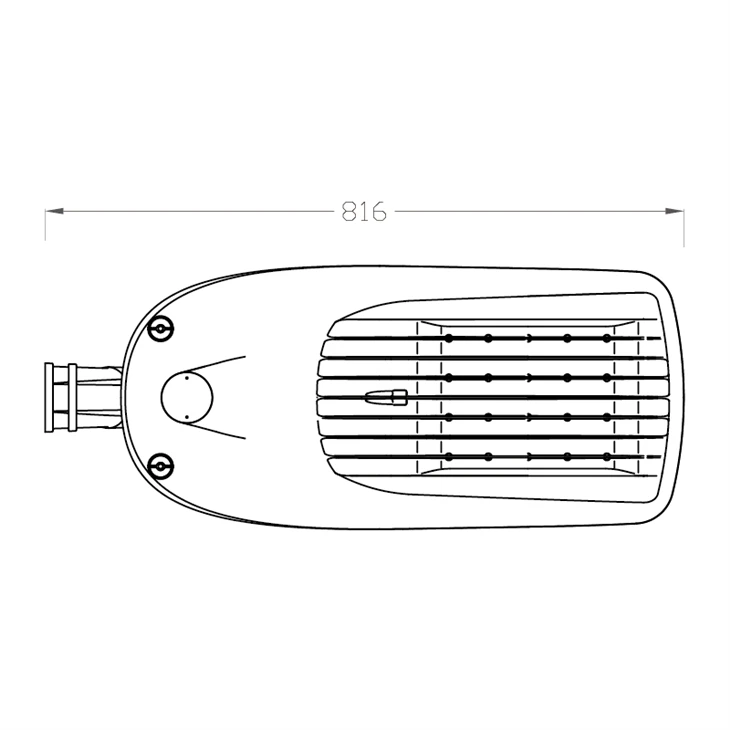 High Lumen Highway Outdoor Smart Streetlights IP66 Waterproof 240W Led Light Street